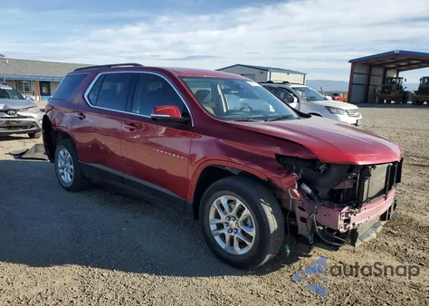 2020 Chevrolet Traverse Lt из США, поврежденный, VIN 1GNEVGKW3LJ266071